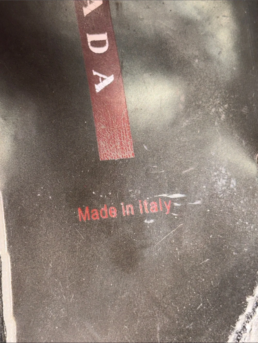 Prada size marking